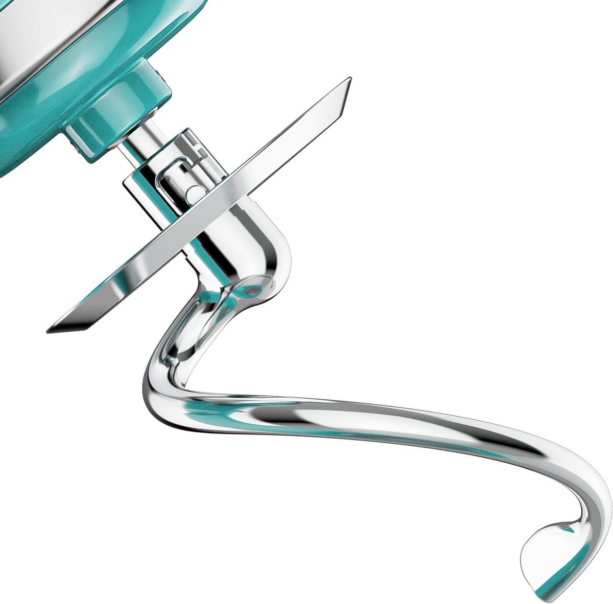 kneedhaak voor KitchenAid keukenmixer, geschikt voor 4,5–5 QT kantelkopmixer, vaatwasmachinebestendig voor KitchenAid accessoires voor thuisbakken