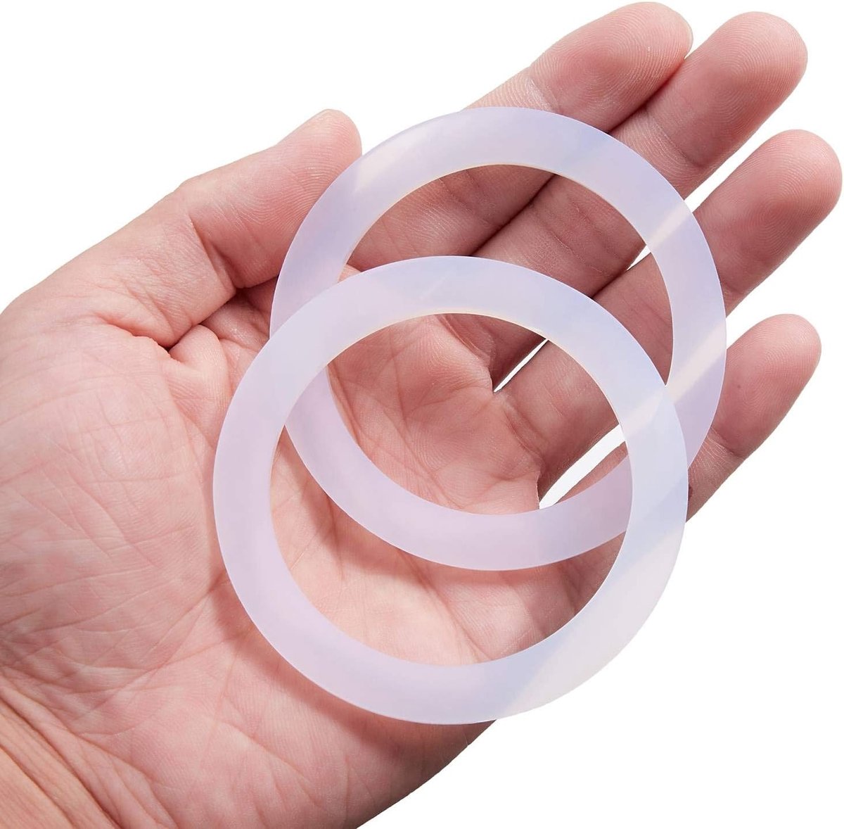 8 stuks vervangende voedselveilig siliconen (beter dan rubber) pakking seal ring voor aluminium kookplaat koffiezetapparaat potten 6 kopjes