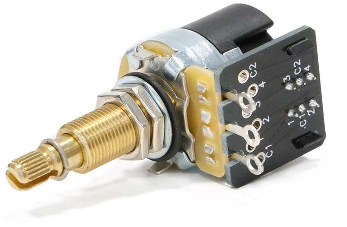 CTS USA CTS500DPDT Push-Pull Potmeter – 500K Audio, DPDT, .750 Bushing
