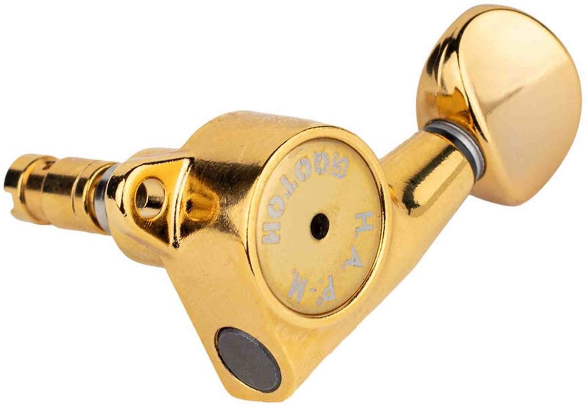Gotoh GTH13919 SG381 stemmechanieken met HAPM and 05 knoppen, 6R, goud