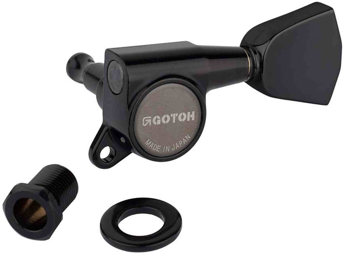 Gotoh GTH13804 SG381 stemmechanieken met 04 knoppen, 3L3R, zwart