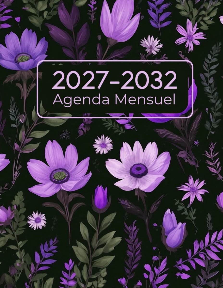 Agenda 2027-2032 - Planificateur op 6 jaar - Doelen, contacten, belangrijke data - Efficiënt plannen - SnelShoppen