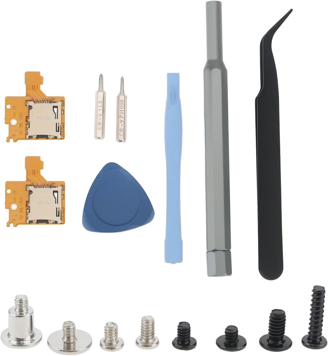 2 Stks Console Micro Sd Kaartlezer Tool Kit Reparatie Deel Compatibel met Nintendo Switch Console HAC-SD-01