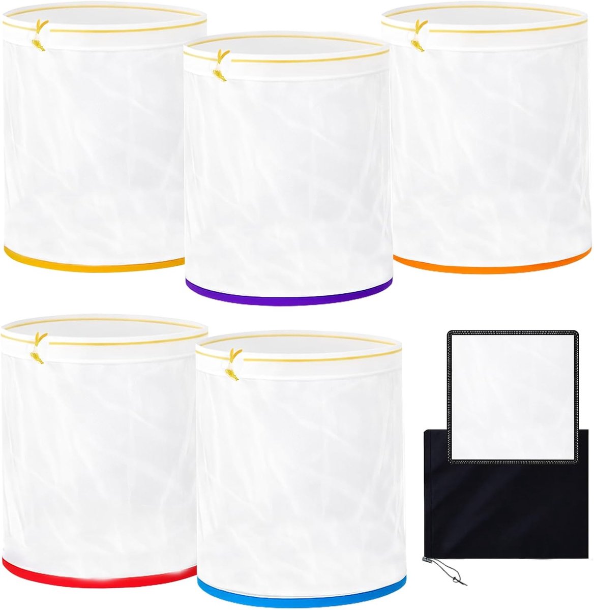 Bags, Bubble Hash Bag Set 1 gallons 5 zakken set, perszeef en opbergzak kit voor kruidenextractie en producti