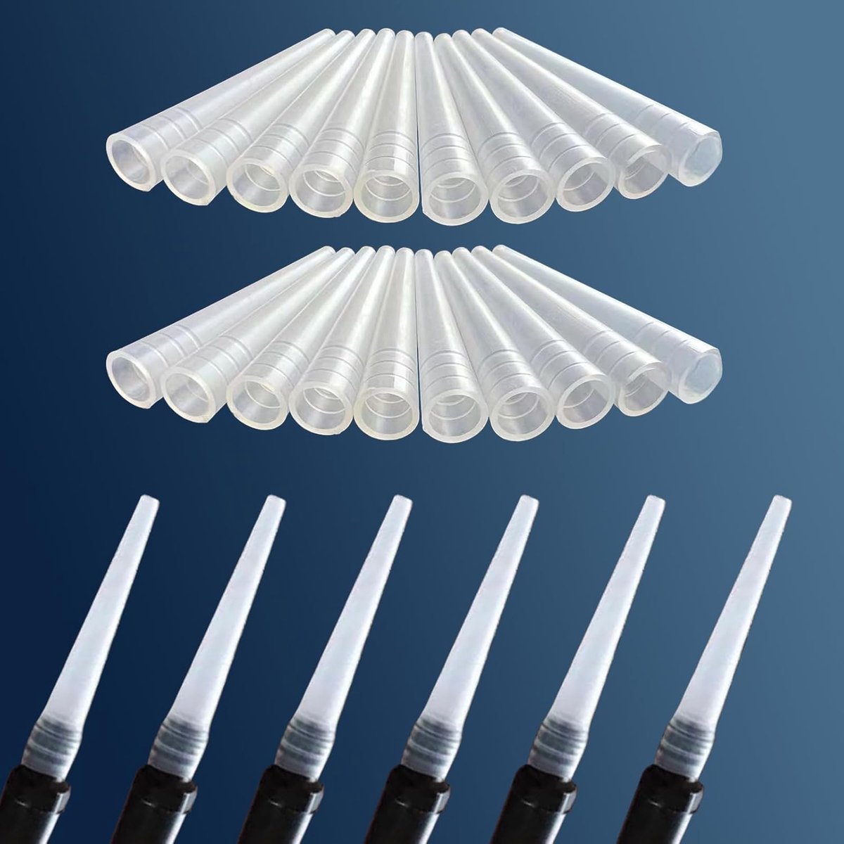 spuitmond, accessoires voor spuitschuimpistool, herbruikbare verzegelde kleine spuitmonden, vervanging uitbreidingsgereedschap, benodigdheden voor gebruik in de bouw (26 stuks)