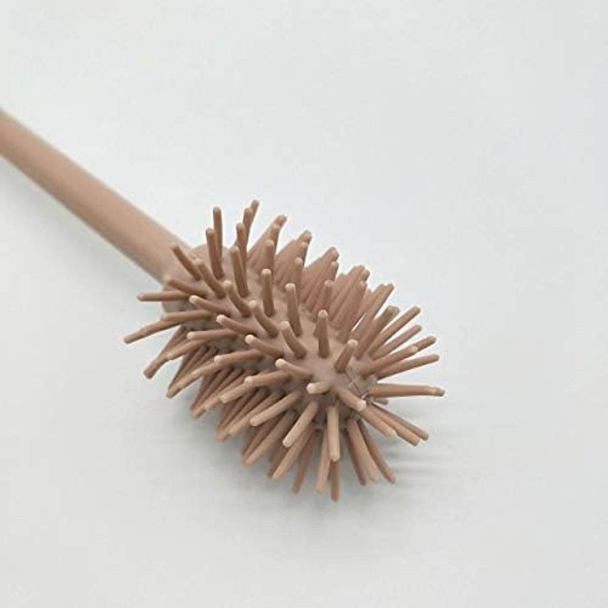 SnelShoppen - Babyfles Schoonmaakborstel Silicone Lange Handvat Afwasborstel voor Baby Melkflessen en Glazen Bekers, Warmtebestendige Reinigingshulp