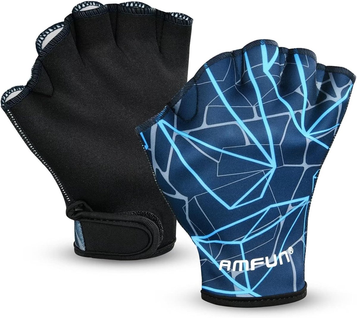 Zwem Paddles voor Hand - Verstelbare Handpeddels - Neopreen Materiaal - Ideaal voor Training - ShopVlot