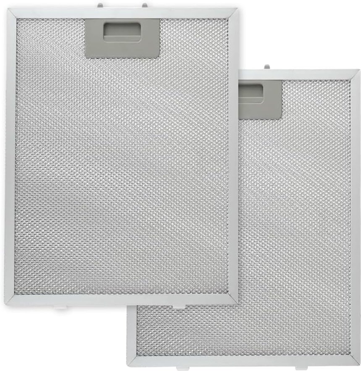 2 stuks metalen filter afzuigkap, aluminium vlechtwerk, afzuigkapaccessoires, voor afzuigkap, afzuigkap, eetafzuigkap, 32 × 26 cm
