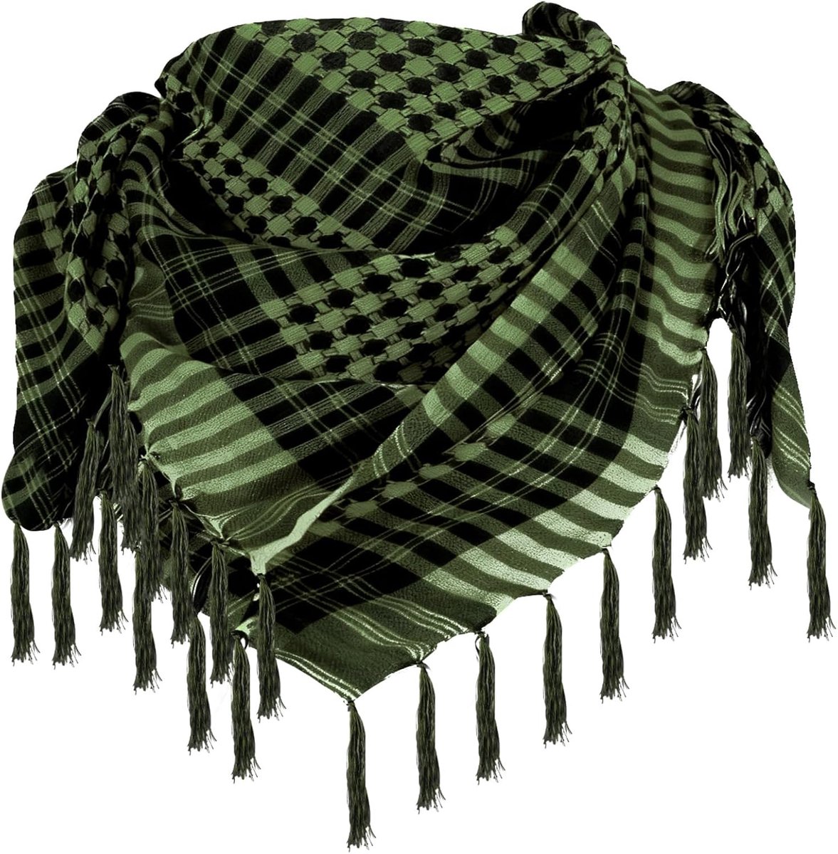 Palestijnse sjaal, 100 x 100 cm, veelzijdige Palestijnse sjaal, palestina, arfaat, militair, tactisch, Arabisch woestijn, halsbandana voor mannen en vrouwen