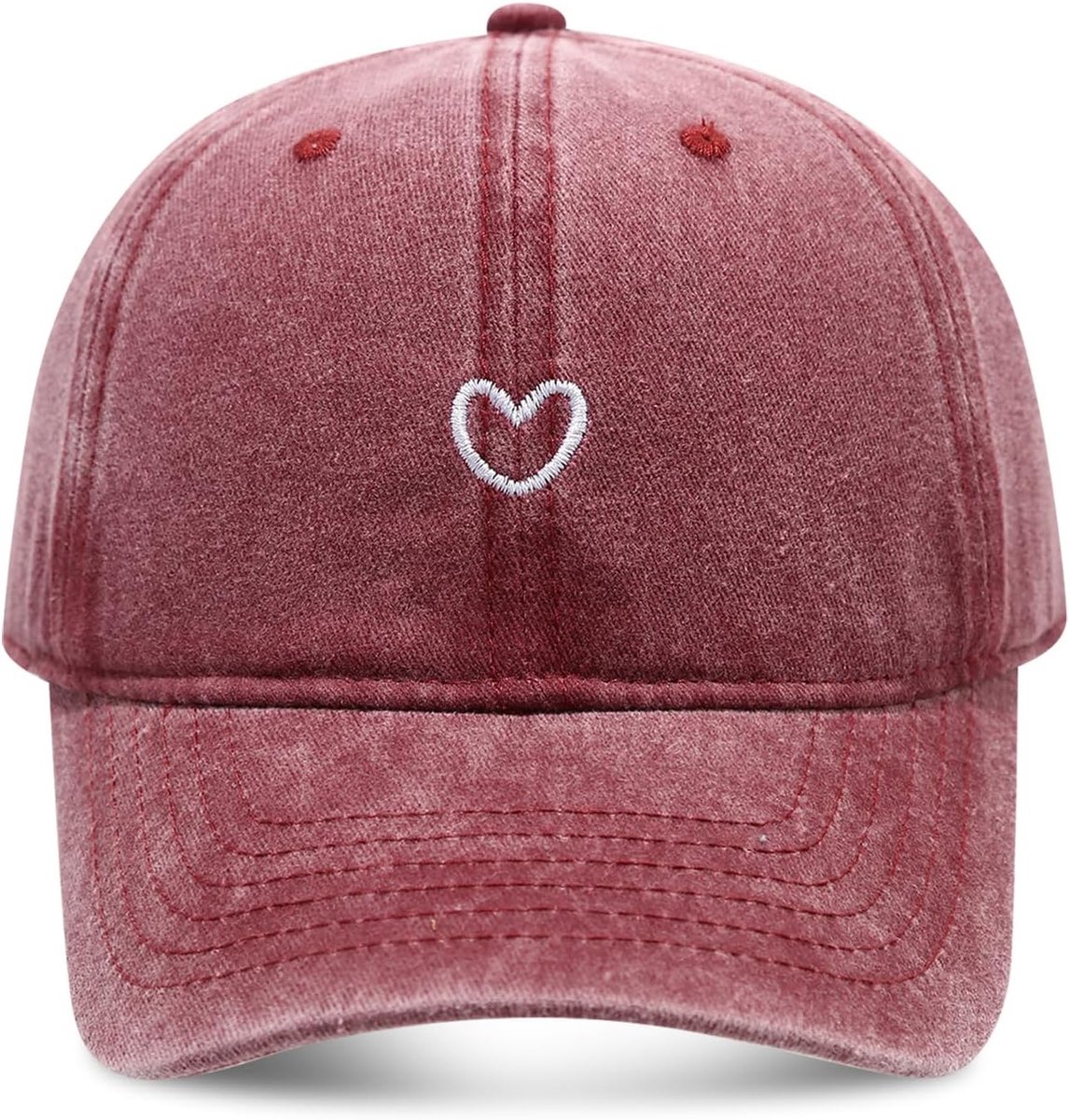 Cap Verstelbare Unisex Ademend Sport Hart Zonnehoed voor Vrouwen Mannen