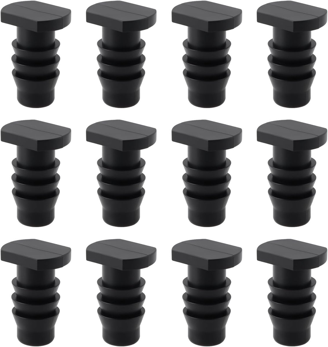 40 stks Irrigatie Eindkap Pijp Druppel Plug Accessoires Voor Pijpleiding Connectoren Tuin Systeem Diafragma 3/8-Inch Capillaire Afdichting Pijpen