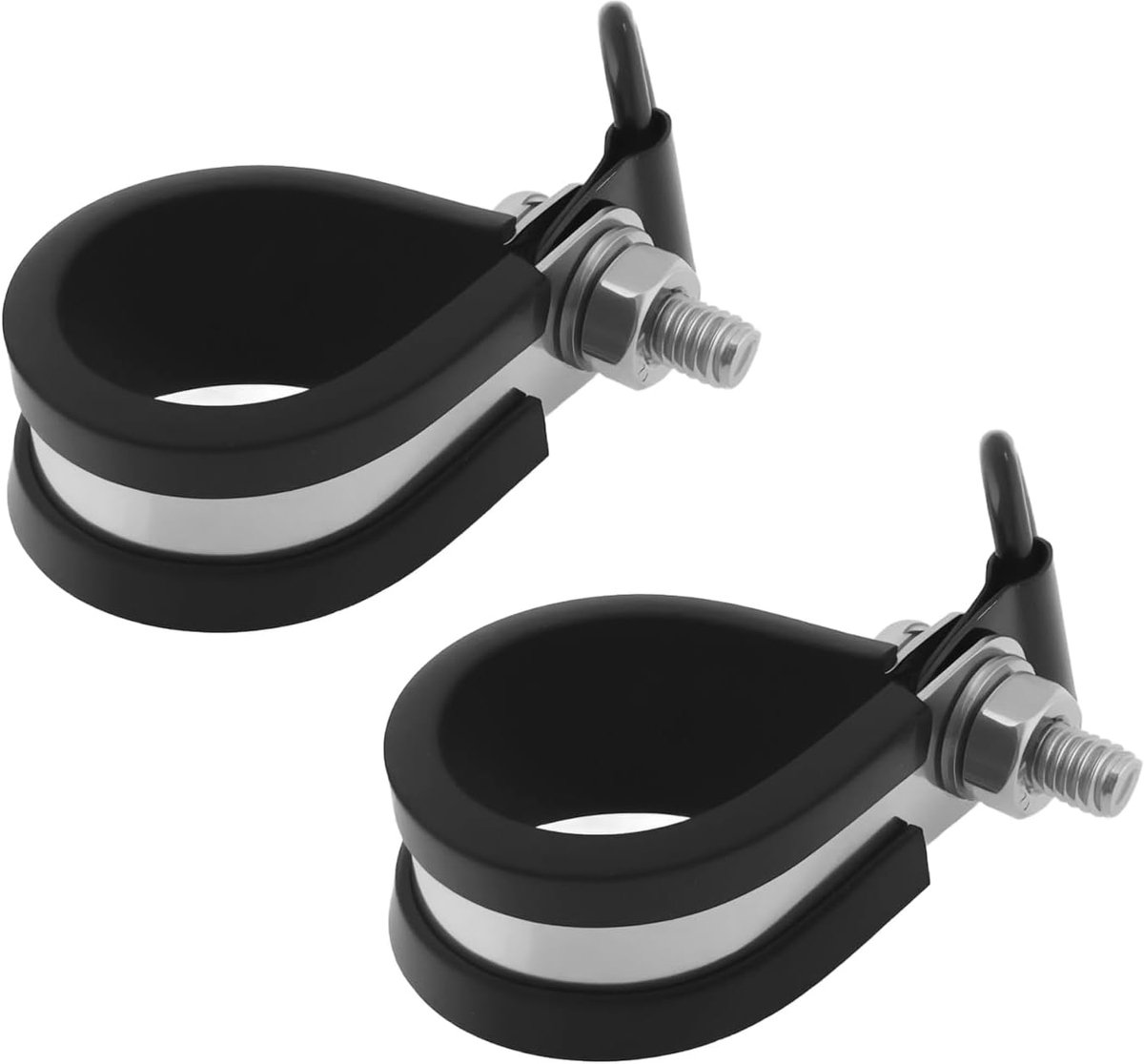 2 stuks 26 mm Onkruidmaaier Trimmer Schachtklemmen Anti-slip Past op 23-26 mm Polen Trimmerbuizen, Staven en Schachten Gebruik met Schouderband