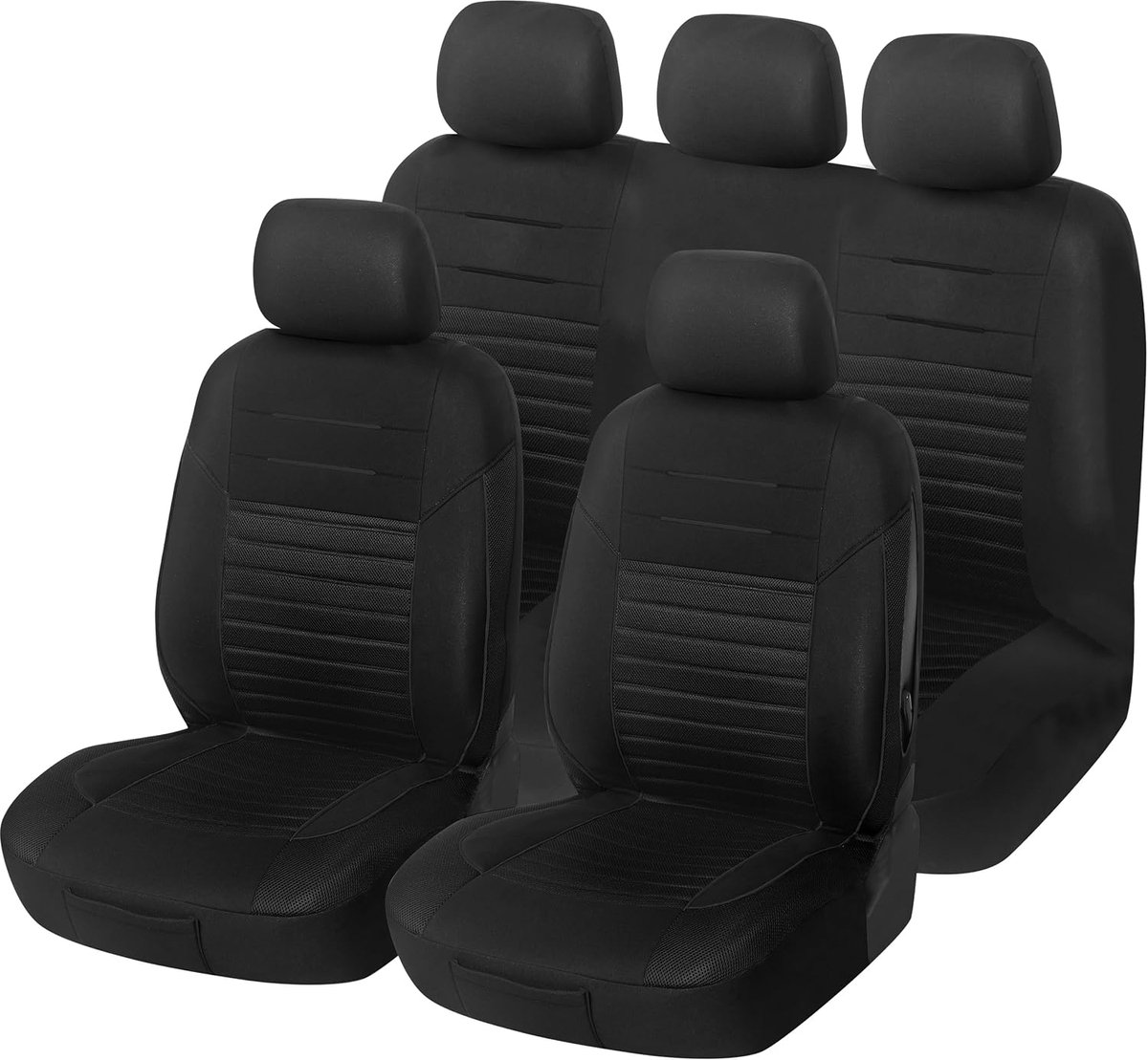 Autostoelhoezen Set Universeel Versie 2026 | Stoelhoezen Voorstoelen en Achterbank | Auto Accessoires Interieur Decoratie