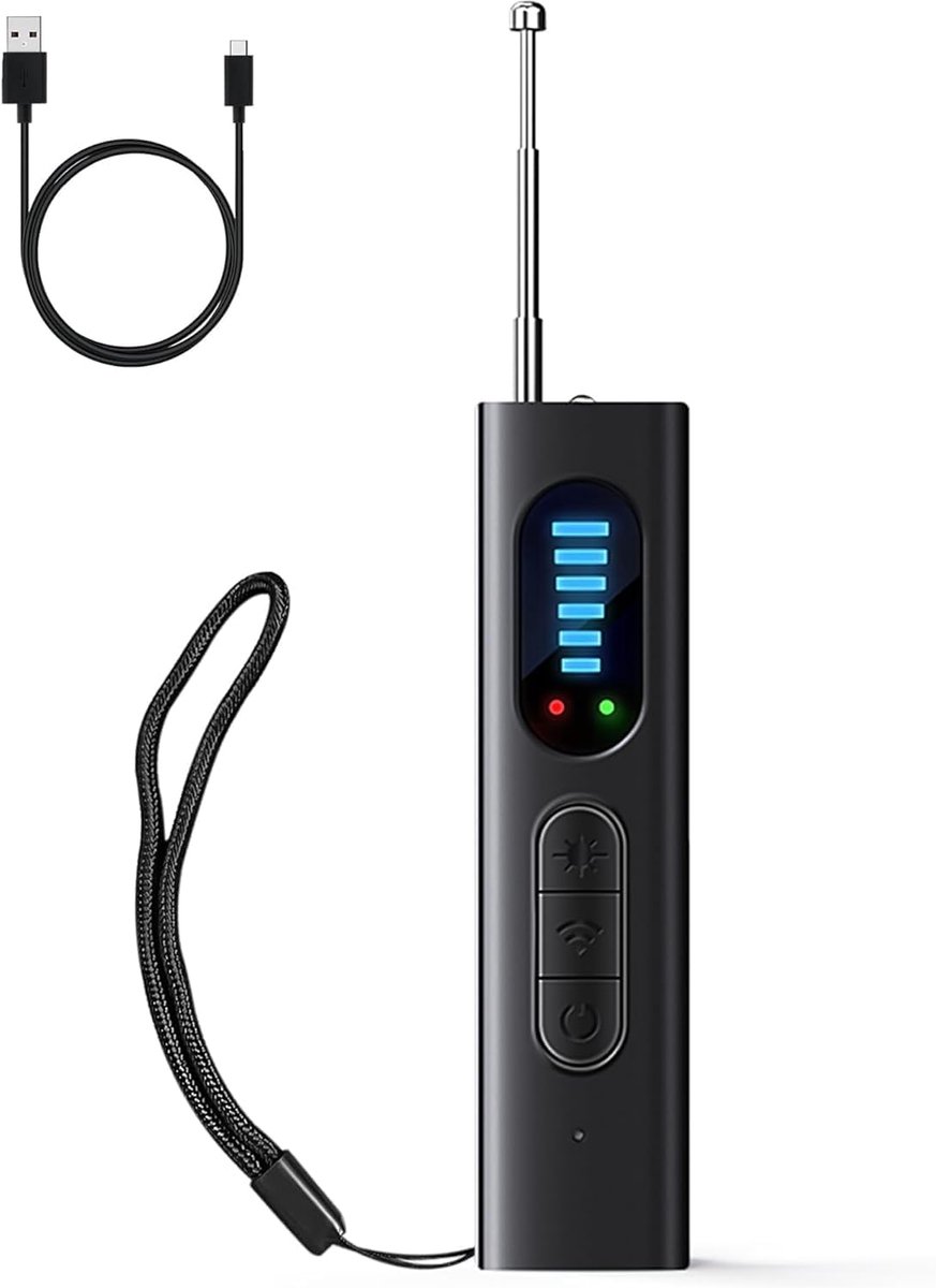 Detector, Hidden Camera Detector, Hidden Device GPS, Bug Detector, Wireless RF Signal Scanner, Camera Detector for Hotels, Home, Office