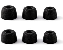 3 paar oordopjes van traagschuim, compatibel met Linsoul KZ ZS10 Pro, S/M/L, 3 maten, schuimrubberen oordopjes voor ruisonderdrukking
