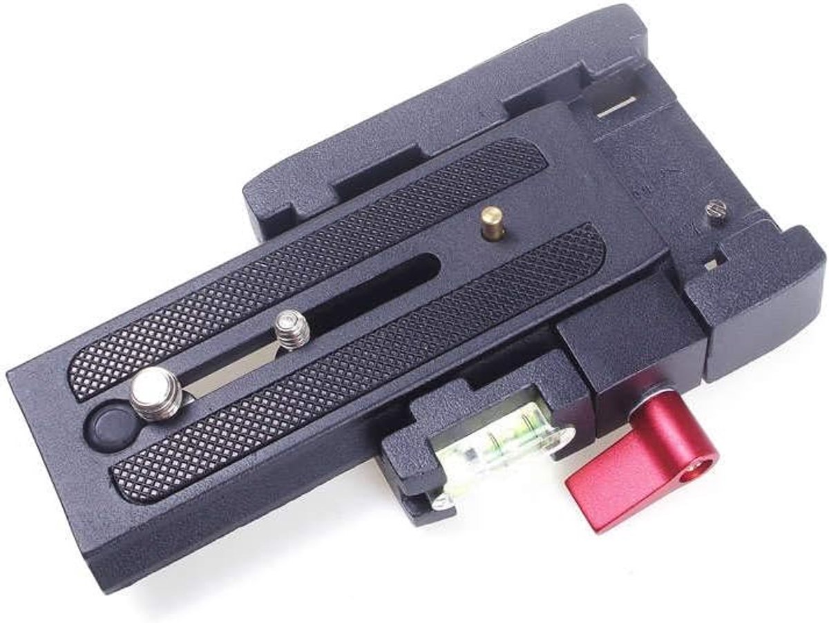 Quick Release Clamp Basisplaat Statief Schroefbevestiging voor DSLR-camera Camcorder Manfrotto 500Ah 501HDV 503HDV 701HDV 519/577/561/Q5 etc.