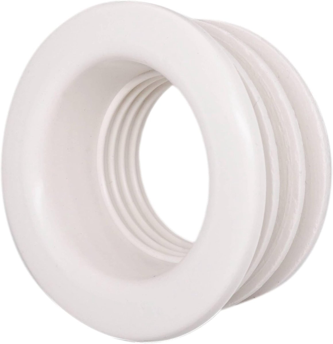(5 stuks) Witte 56 x 40 mm rubberen huls voor afvoerbuis, rubberen buisconnector, pijpadapter, rubberen reductiemiddel