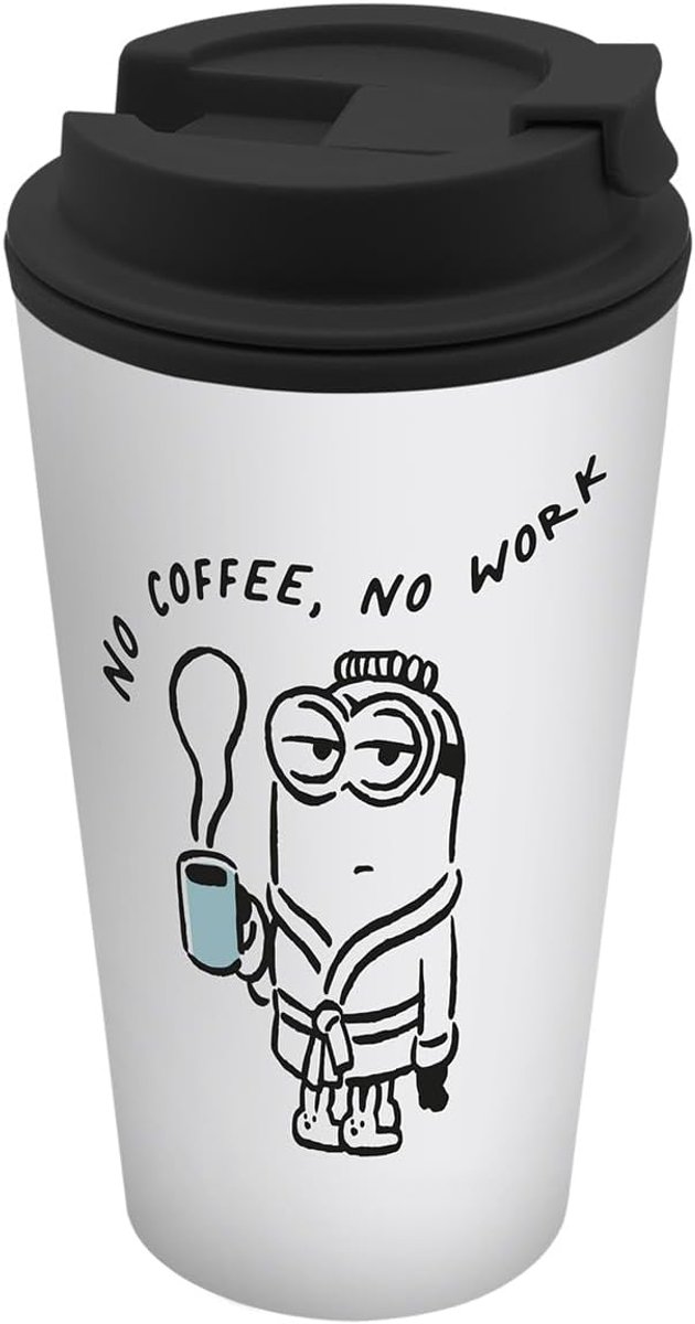LABELS Coffee to go beker Minions Bellocoffee 400ml PP
