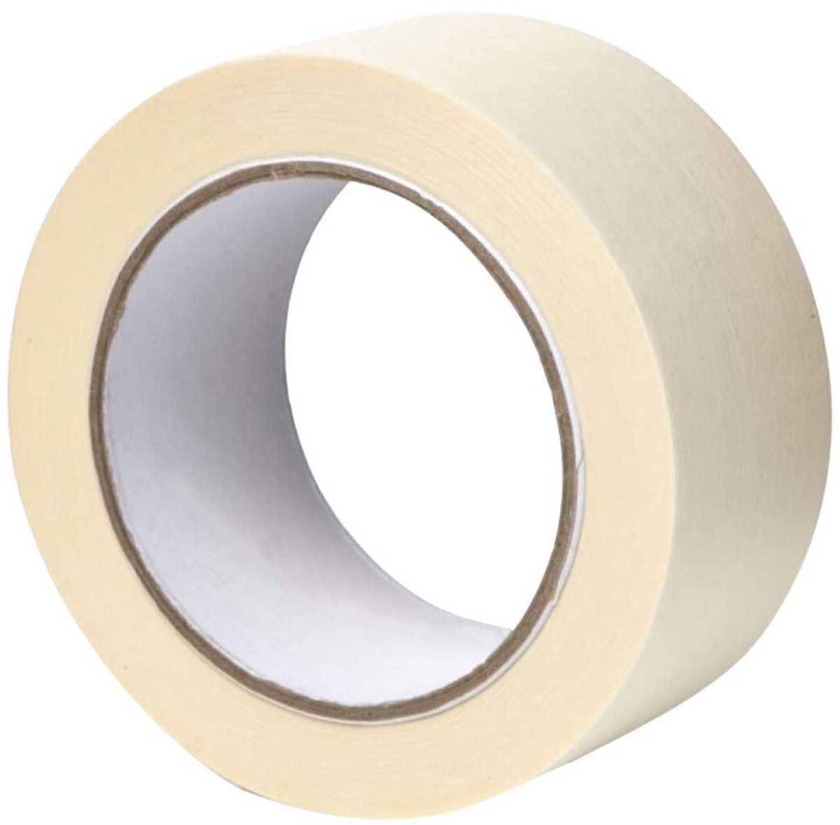 Schildertape 50 mm x 50 m 1 rol | Voor oppervlaktebescherming bij het schilderen, oplosmiddelvrije lijm