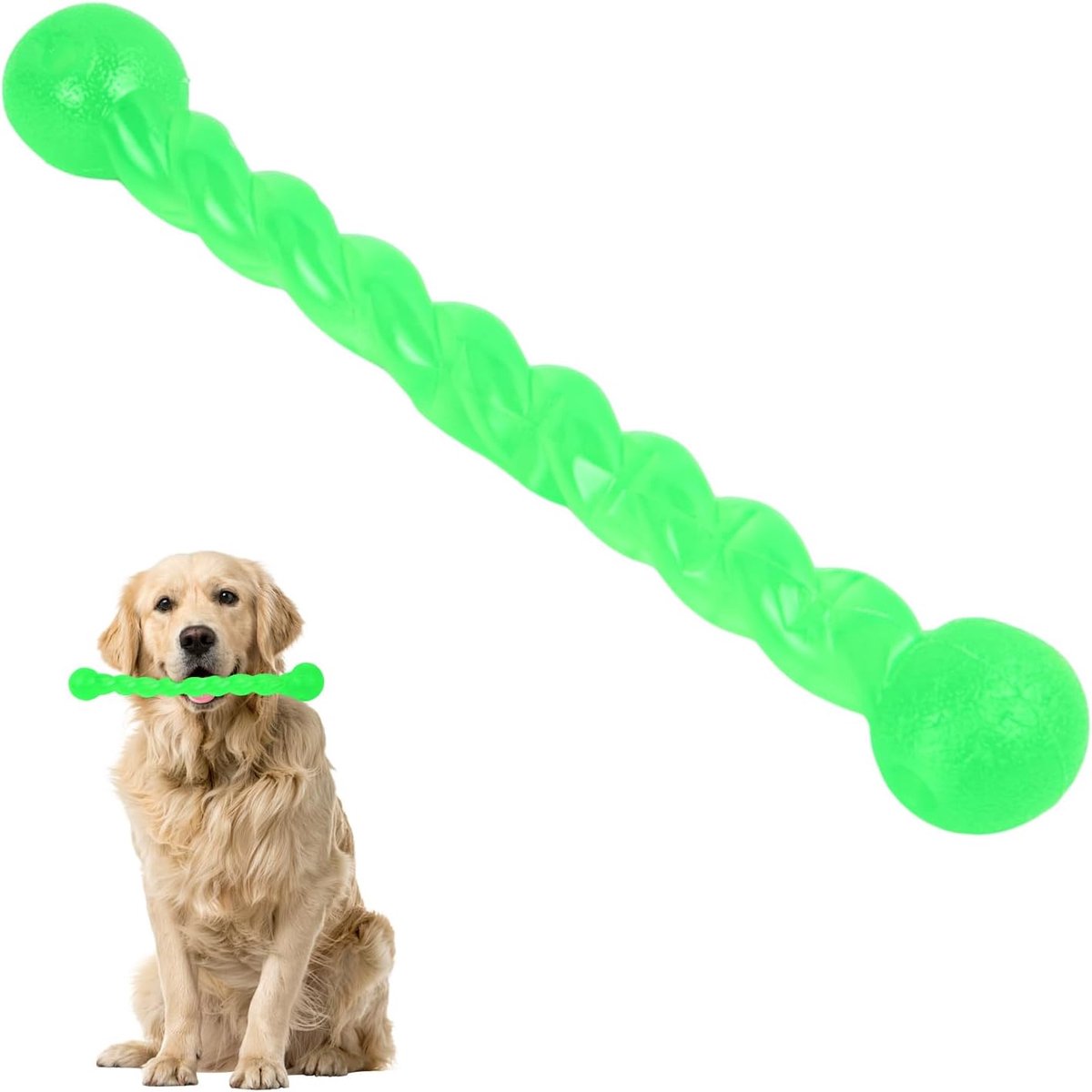 Duurzame Hond Tandenborstel Speelgoed Zacht Hond Kauwspeelgoed Speelgoed voor Tandpijn Resistente Hond Molaar Stick Rubberen Stick Interactief Speelgoed Buitenspullen voor Honden voor