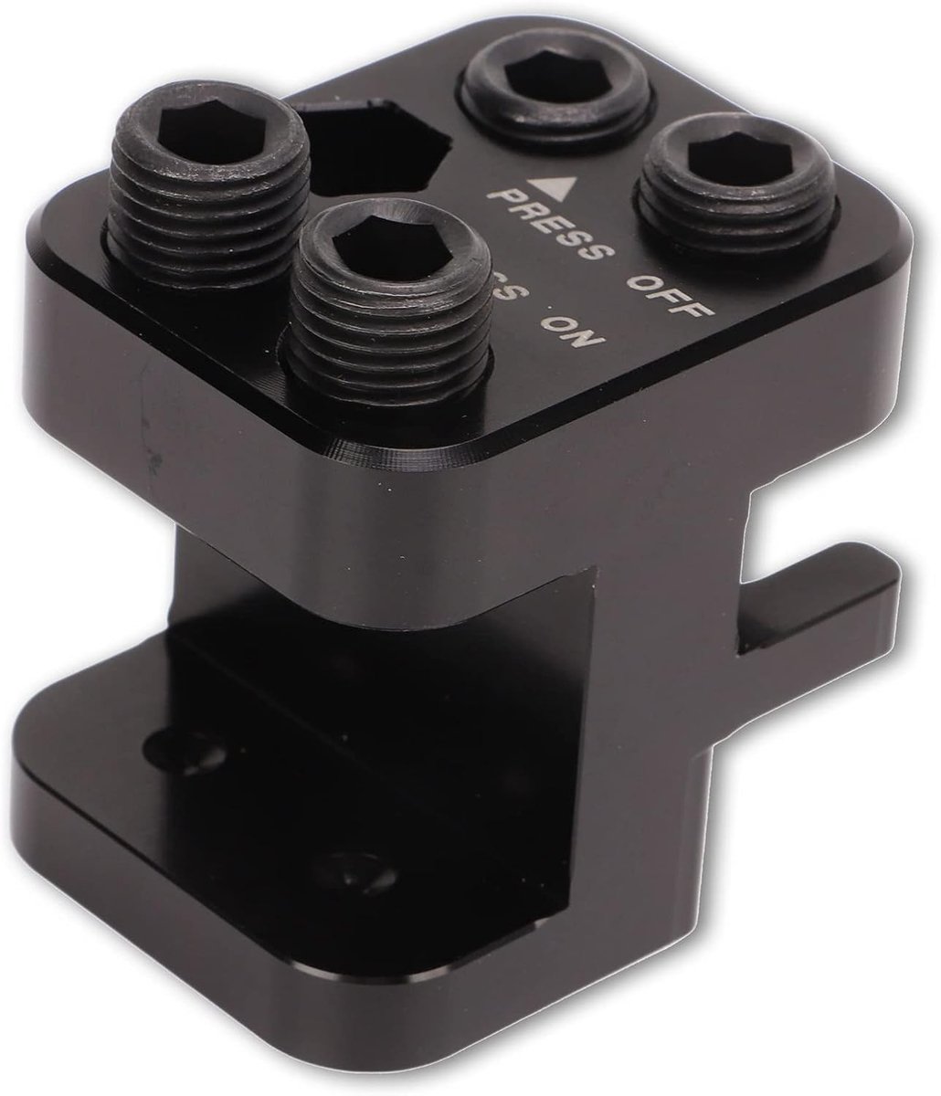 Link Press Tool, Motorfiets ATV Master Link Press Tool Billet Aluminium Zwart Geanodiseerd voor 520 525 530 Chain: