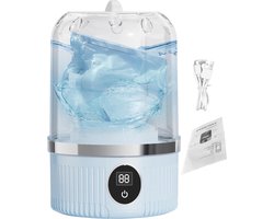 Draagbare Wasmachine - Reis Wasmachine Kleine Machine - Kleding Wassen - Ultrasone Reiniging - 626 g - Wit