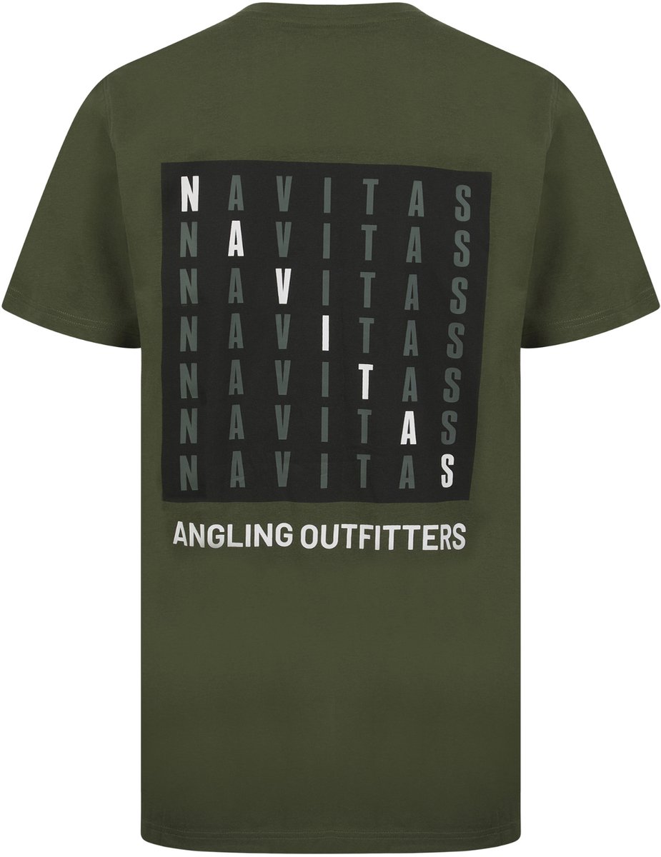 Navitas Block T-Shirt Vis Shirt Wit