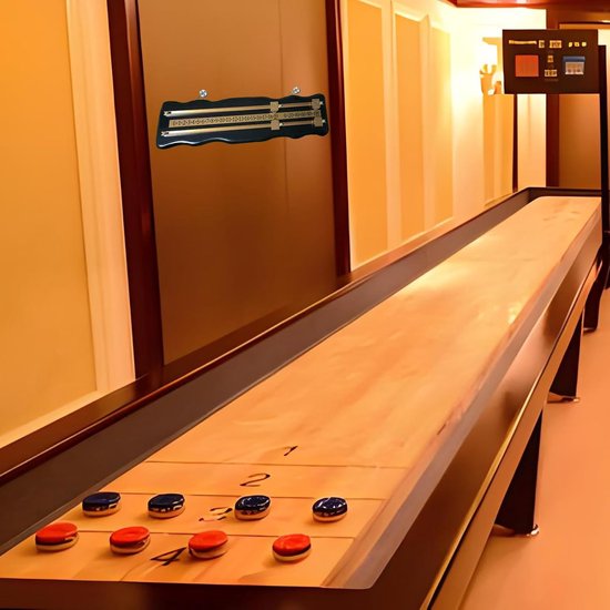 Biljartscorebord - Scorebewaarder - Spel bijhouden - Duurzaam metaal - 459 cm - Zwart — afbeelding 3