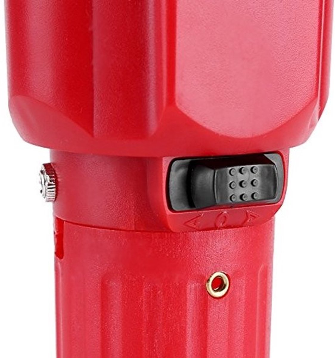 Elektrische Motor voor Barbecue - Draaiknop Grillspies - Rood - USB Aansluiting - Geschikt voor - 6,5 mm Gat