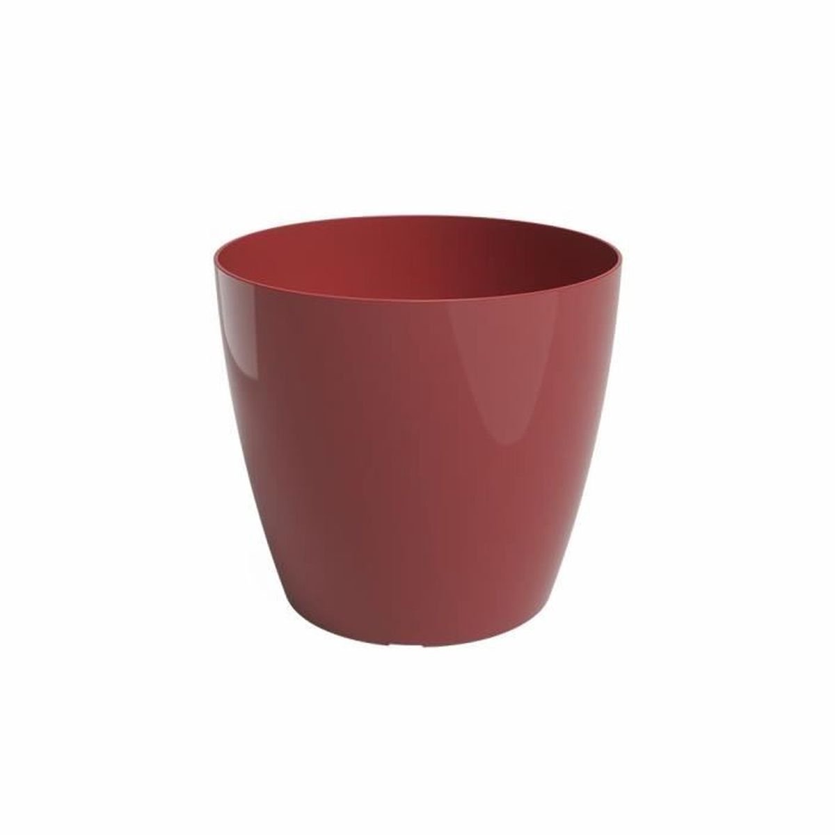ARTEVASI – San Remo – Plantpot – 42 cm – Donkerrood glans