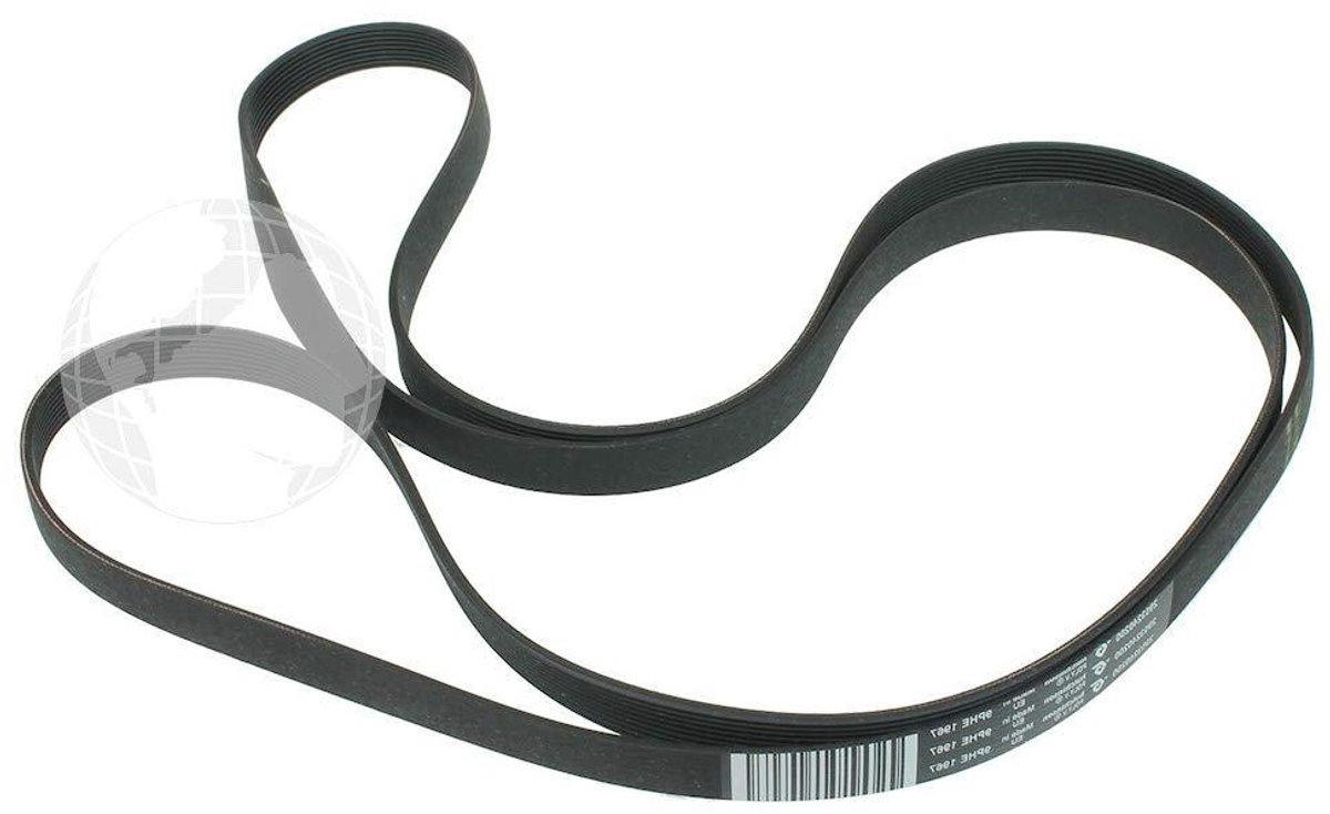 Aandrijfriem Droger Droogtrommel Riem Wasdroger Reparatie Origineel Onderdeel 1967 mm Zwart