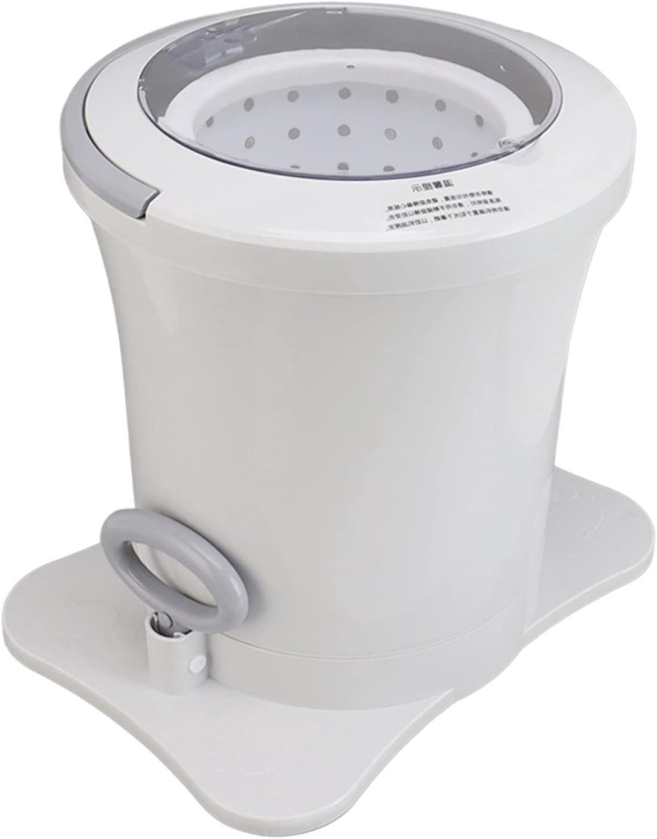 Handmatige Kledingdroger Compacte Ontwateraar Snel Was Drogen 2500 RPM Centrifuge 42 x 41 x 33 cm