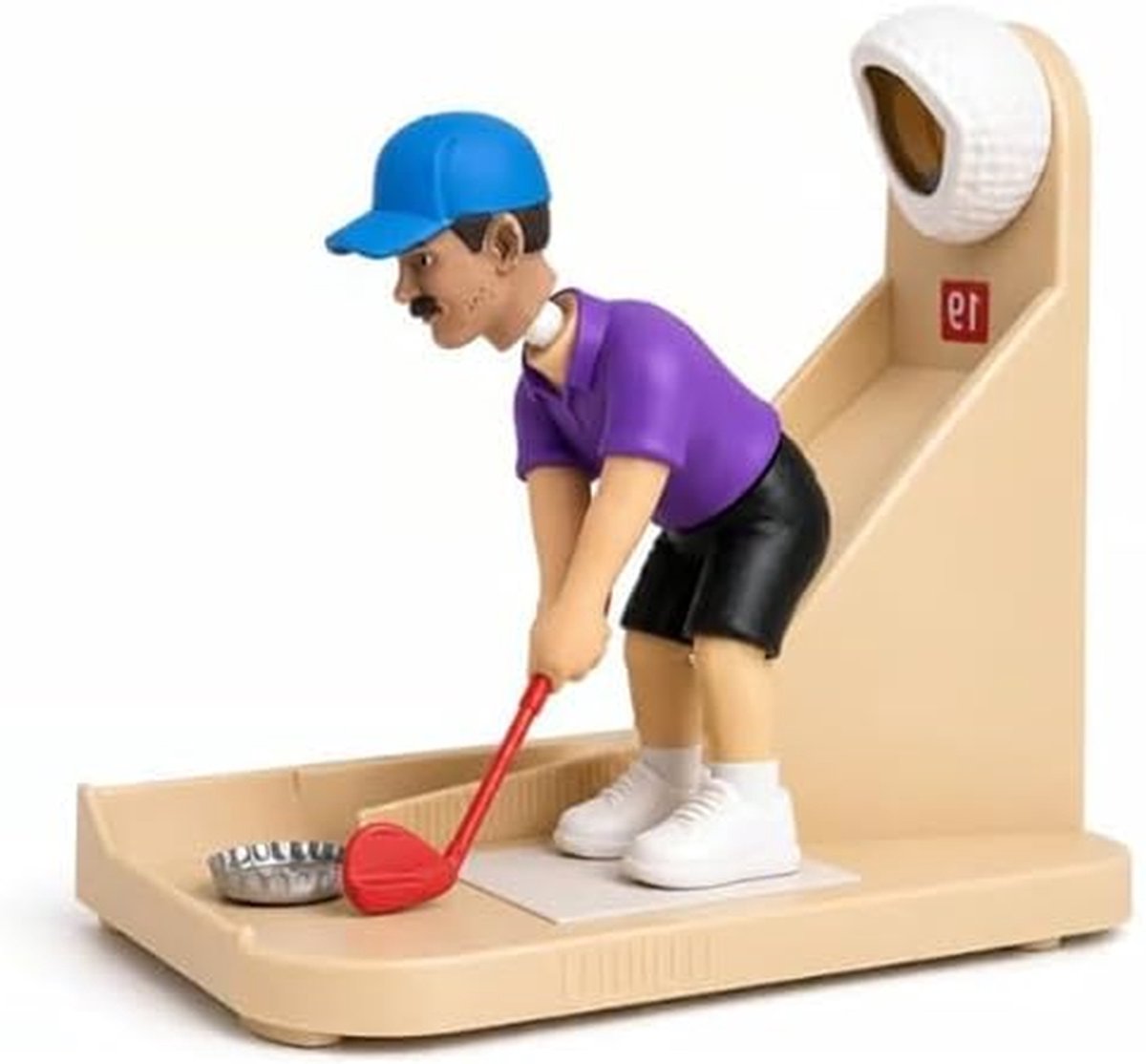 Flesopener Golf - Bieropener Bartool - Flessen Openen - Automatische Golfswing - 1 Aantal - Niet gespecificeerd