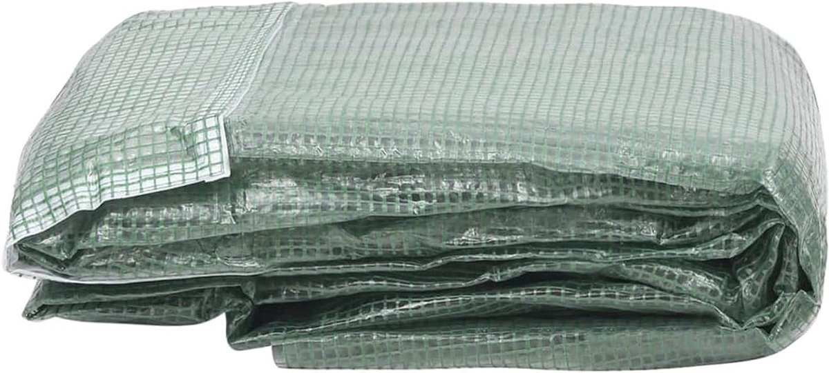 Broeikas Afdekking - Reservehoes Kas - Planten Beschermen - Zwaarder PE Materiaal - 300x1800x200 cm - Groen