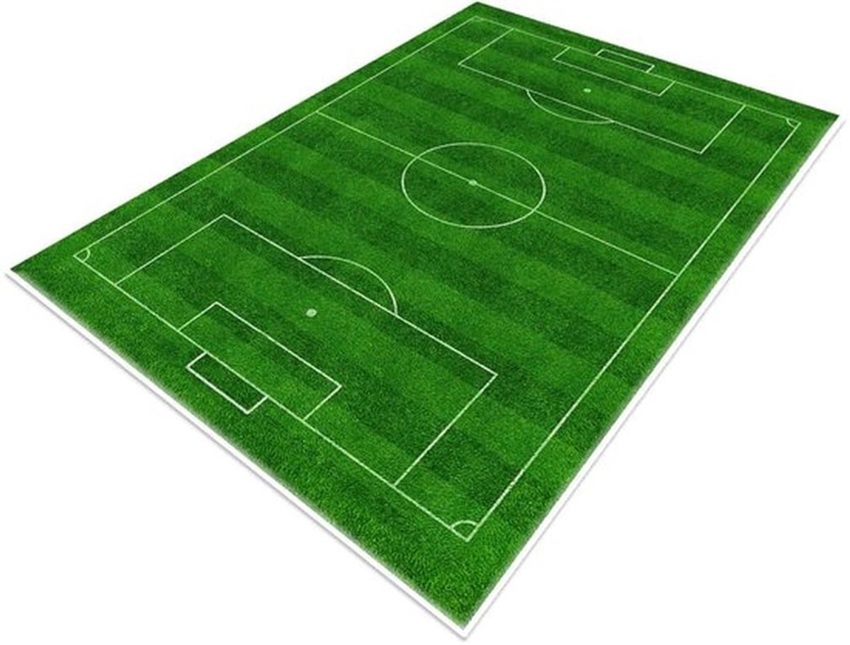 Voetbaltapijt 100 × 150 cm - Speelmat - Speeltapijt - Sportthema - Antislip - Leuk ontwerp