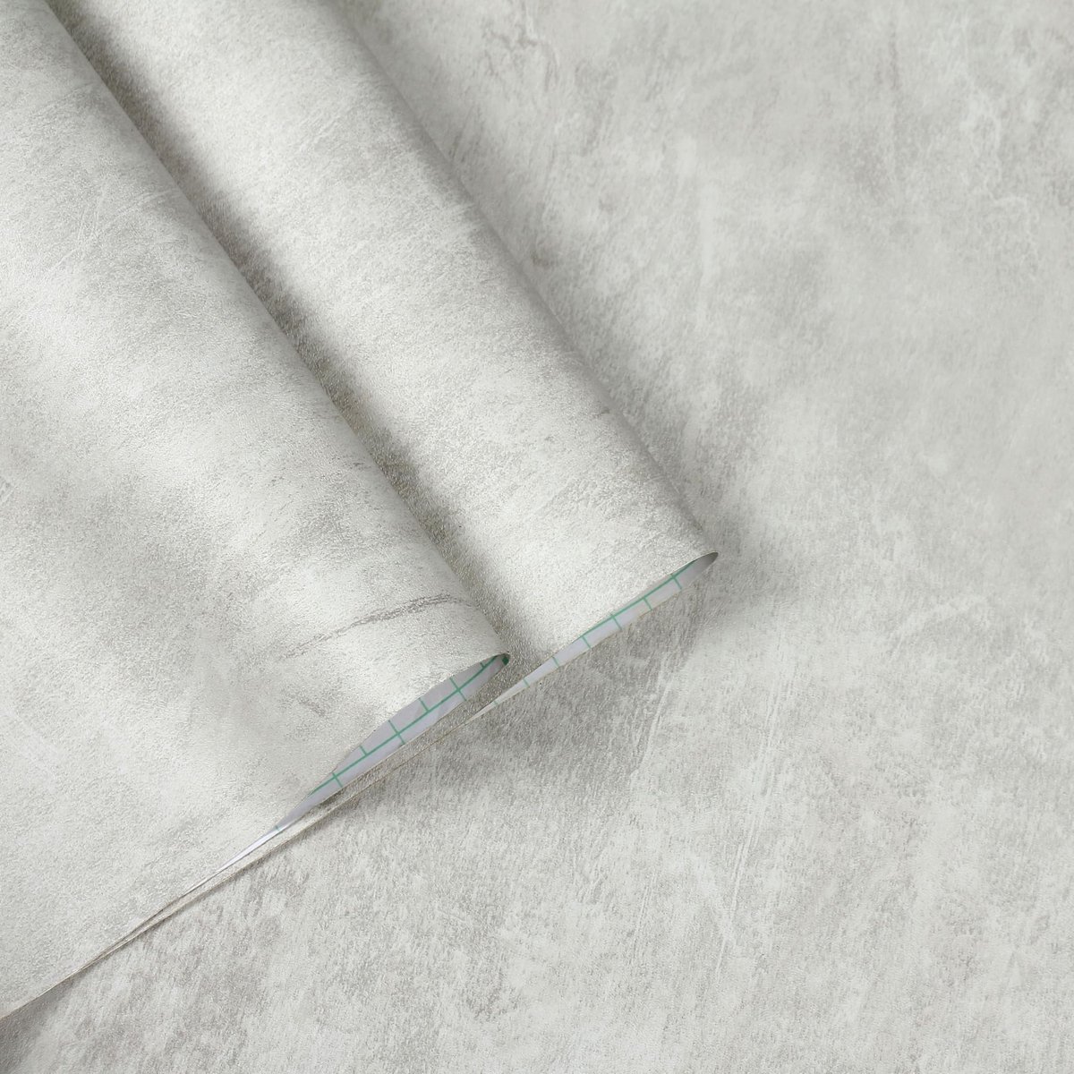 Dailygoods- Zelfklevend Behang Betonlook - Plakfolie - Wandpapier - Lichtgrijs - 40 cm x 600 cm - Waterdicht - Eenvoudig te Reinigen