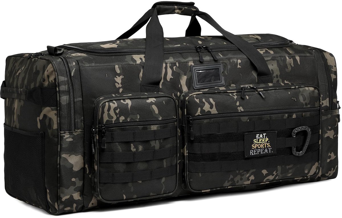 Dailygoods - Grote Opvouwbare Reistas 130L voor Sport en Reizen