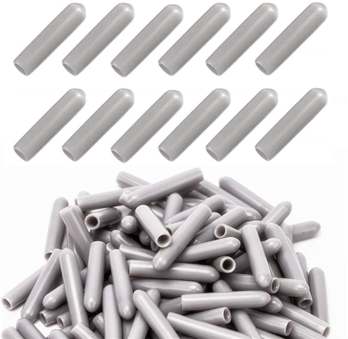 Dailygoods - Vaatwasser Rack Caps - 100 Stuks Silicone Beschermdoppen voor Vaatwasser