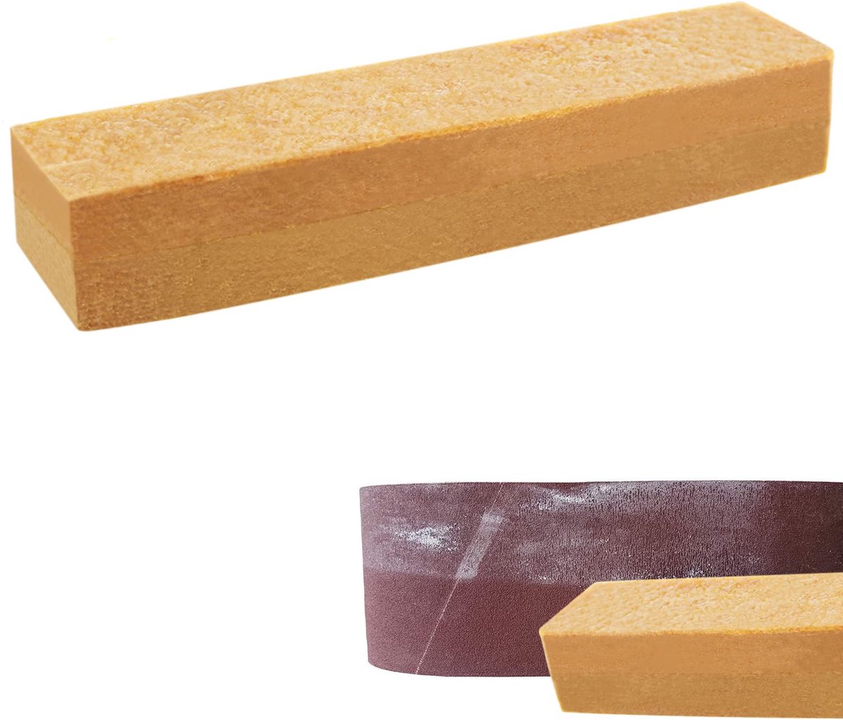 Dailygoods- Schuurpapierreiniger Rubber - Schuurpapier Reiniger - Schuurbandreiniger - Griptape Cleaner - Slijpschijven - 20 cm × 4 cm × 4 cm