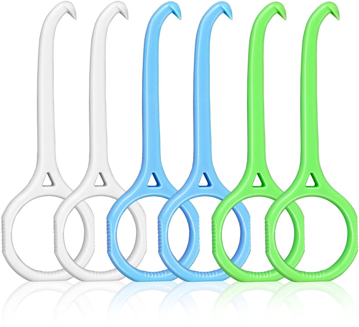 Dailygoods - 6 Stuks Verwijderingsgereedschap voor Onzichtbare Tandenbeugels - Mondverzorging