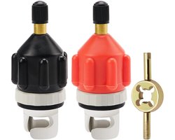 Dailygoods - Inflatable Boat SUP Pump Adapter 2Pcs - H-R Valve Kayak Adapter met Handvat