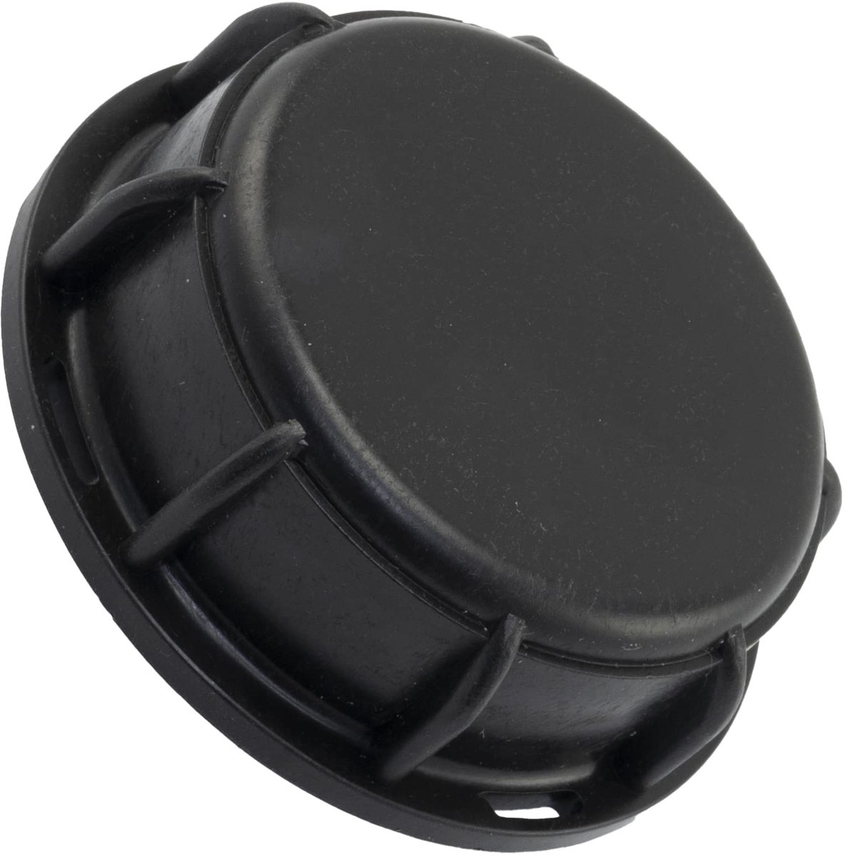 Dailygoods - IBC/GRV Sluitdop S60x6 voor Watercontainers - Zwart Plastic