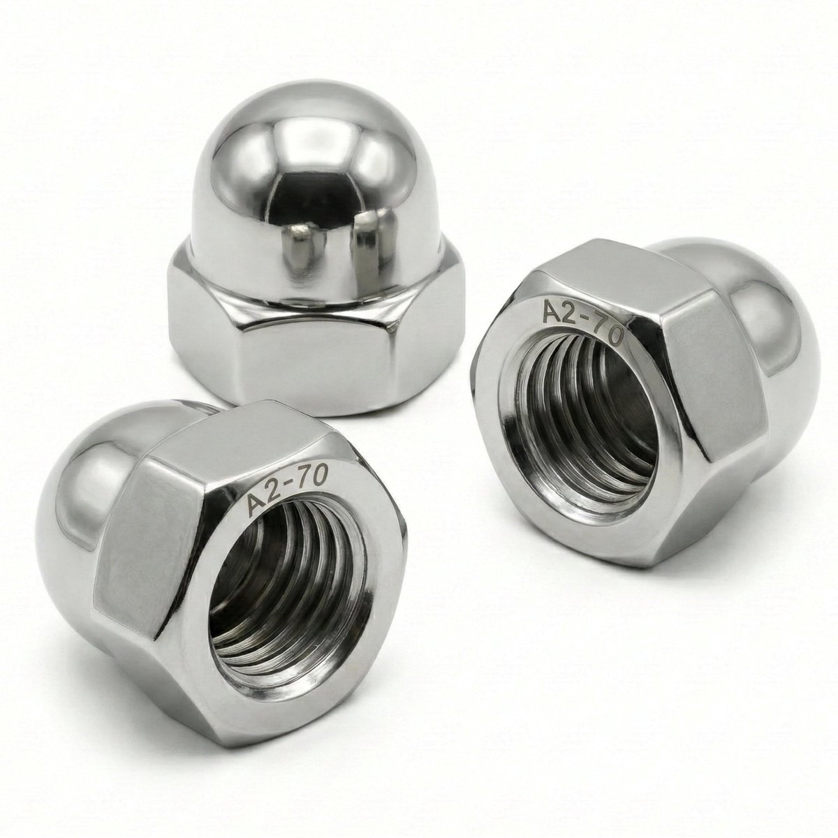 Dailygoods - Klampmoeren M3 - Set van 10 Beveiligingsmoeren