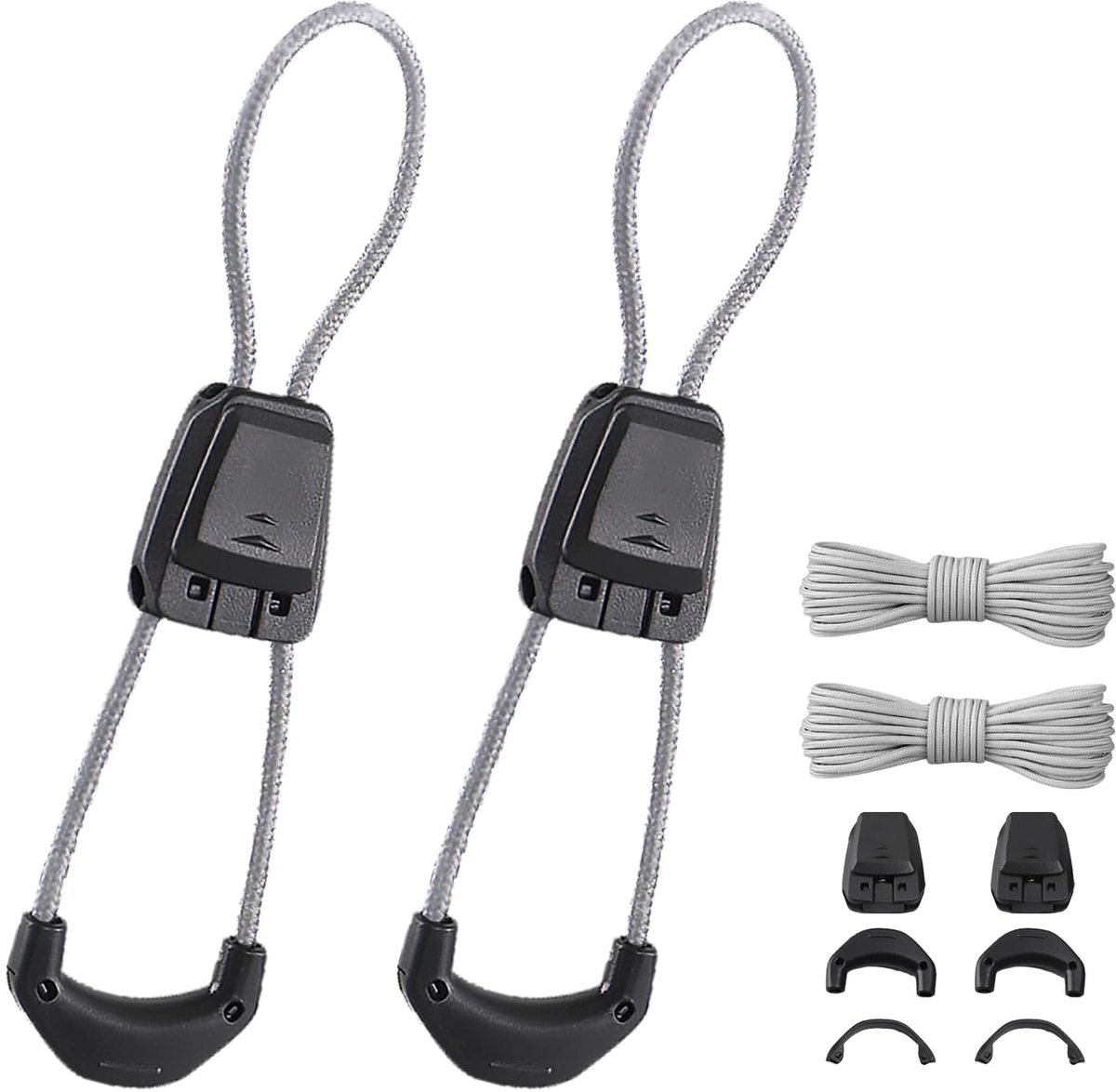 Dailygoods - 1.5mm Dunne Veters voor Salomon Speedcross Ski Boots - No Tie Schoenveters