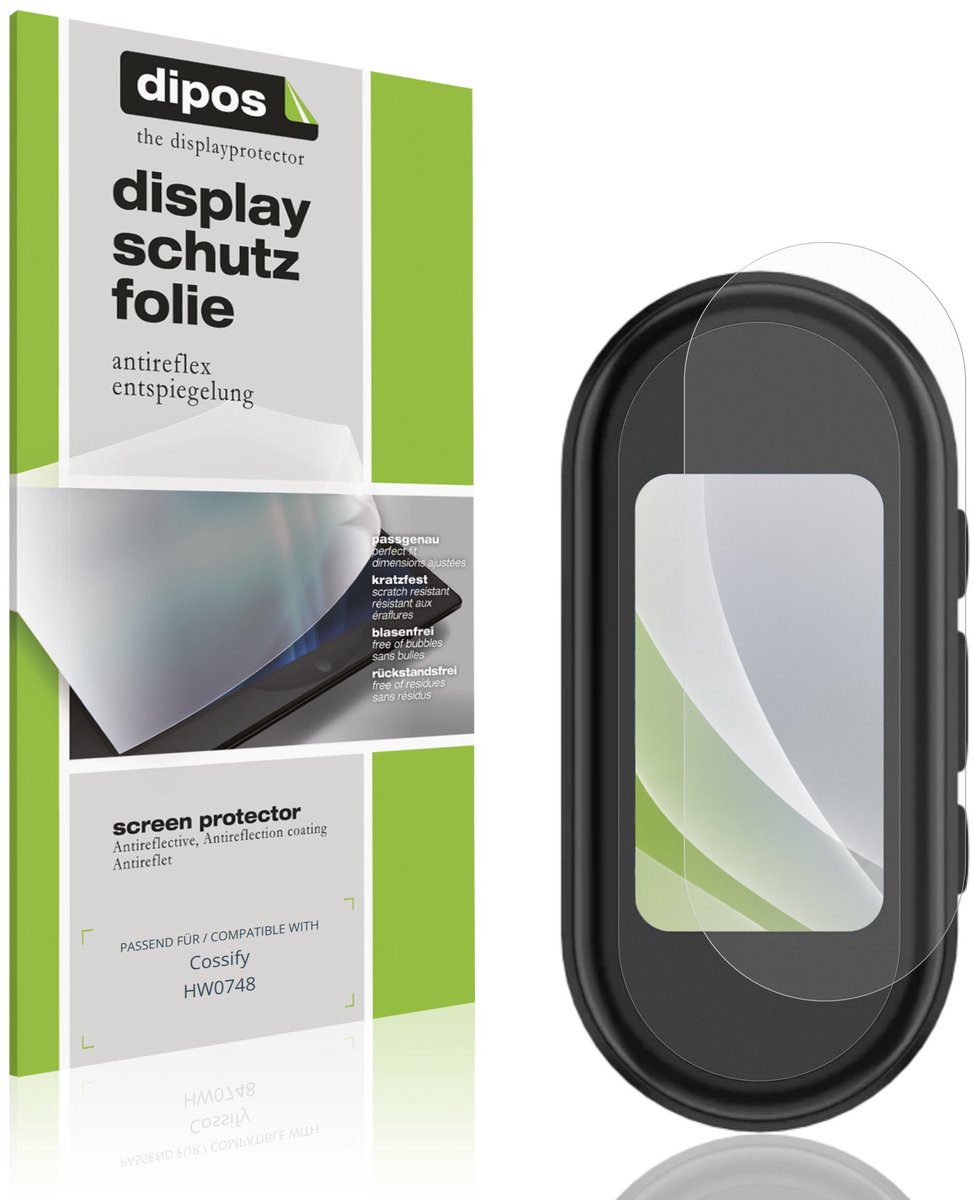 dipos – 4x Matte Beschermfolie geschikt voor Cossify HW0748 | Krasbestendige & antireflecterende Screenprotector Ultra-Thin