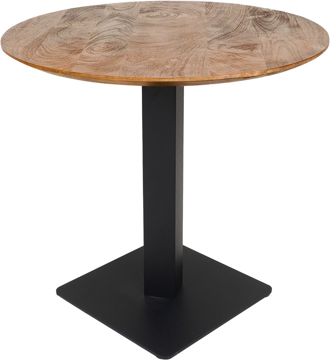 Horeca Eettafel - Mangohout - Rond ø70 cm