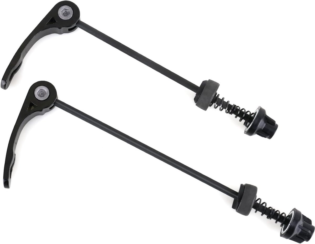 Dailygoods - Set van 2 Snelle Ontgrendel Voor- en Achterwielassen - Fietsen