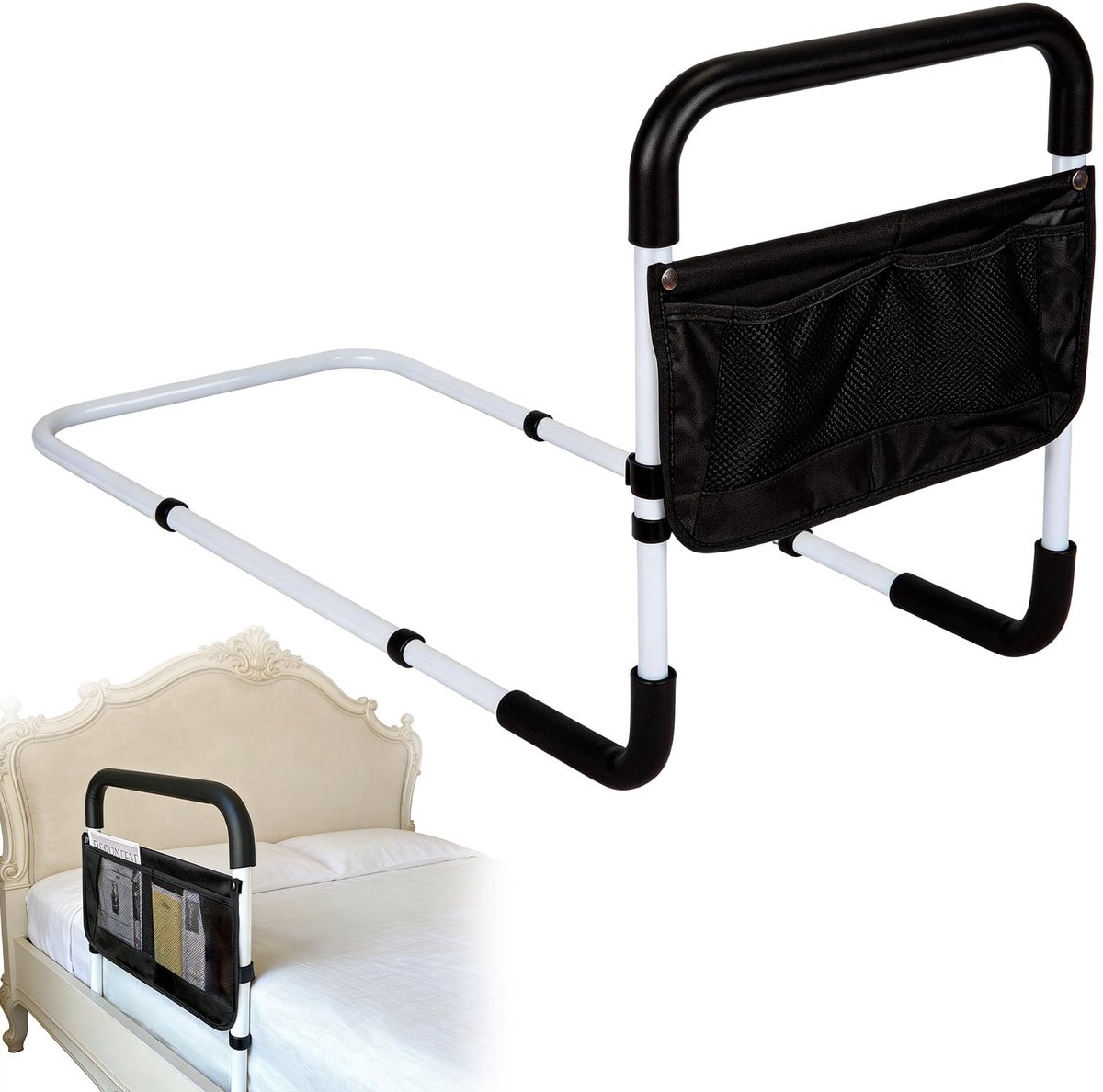 Dailygoods - Opstahulp voor Bed - In Hoogte Verstelbare Bedsteun voor Senioren