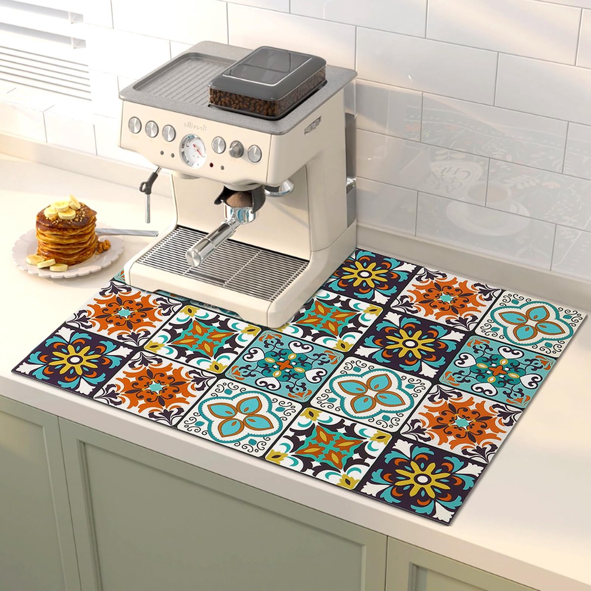 Dailygoods - Drippend Mat voor Koffiezetapparaat - Absorberend en Antislip