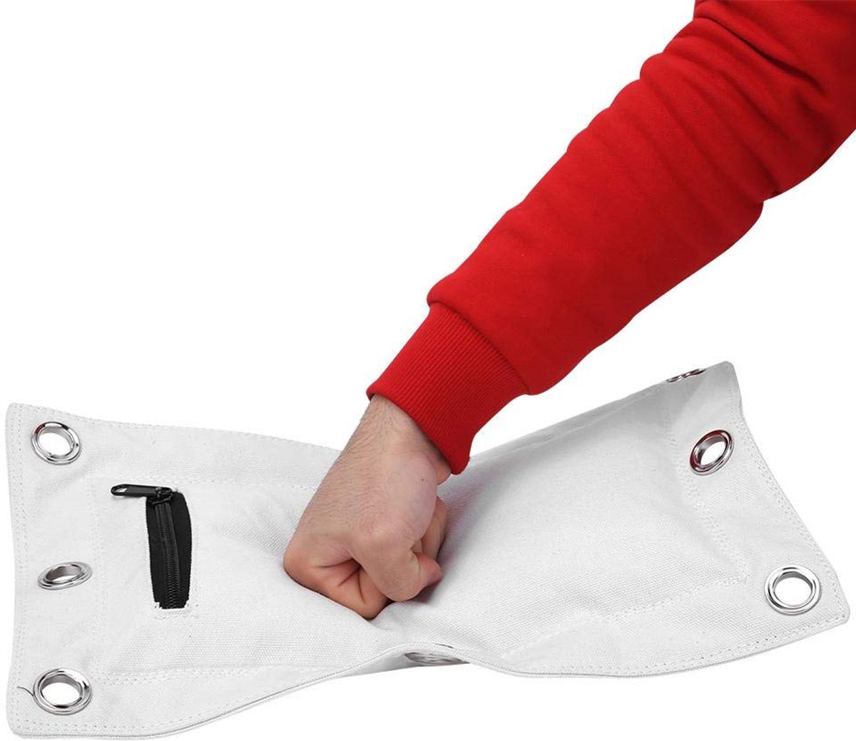 Dailygoods - Wand Canvas Zandzak voor Boksen - Lege Doelstelling voor Muay Thai en Sanda